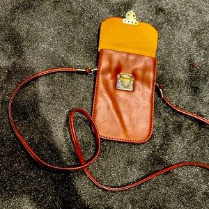 Tiny leather bag